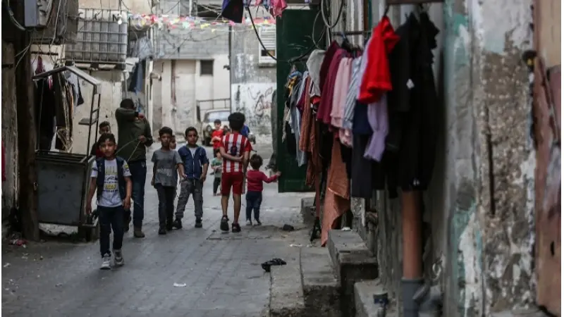 ילדים בעזה, אילוסטרציה, צילום: Abed Rahim Khatib,Flash90