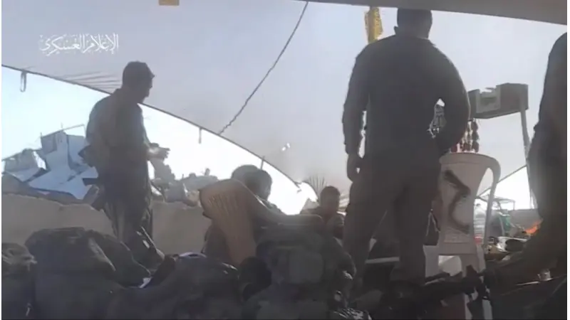 הסרטון המדאיג של חמאס, צילום: ללא