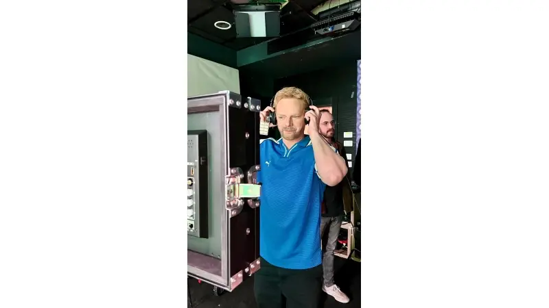 החיקוי של איאן זירינג (צילום רגב זרקה)