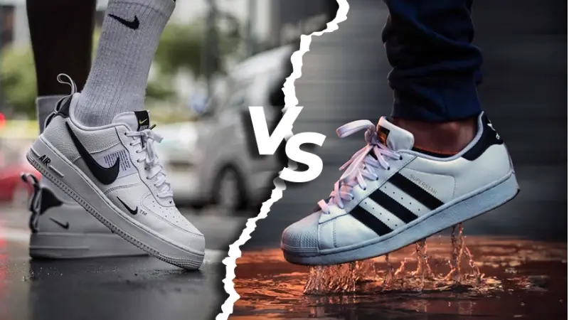 אדידס ונייקי (צילום pixabay, unsplash)