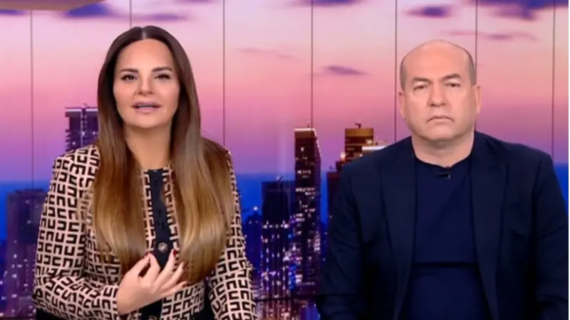 אייל ברקוביץ' ואופירה אסייג (צילום מסך קשת 12)