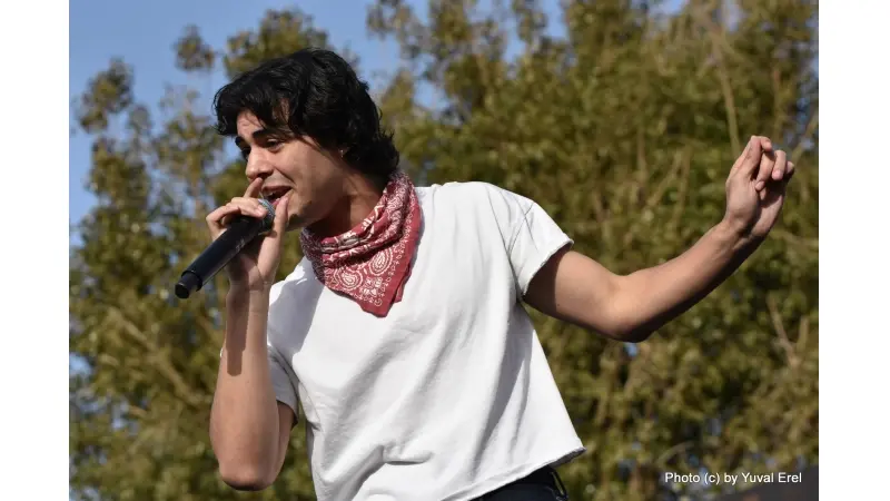 יהונתן מרגי ביפו. צילום יובל אראל