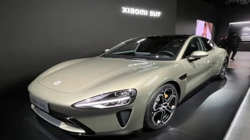 שיאומי SU7 (צילום צילום מסך מטוויטר)