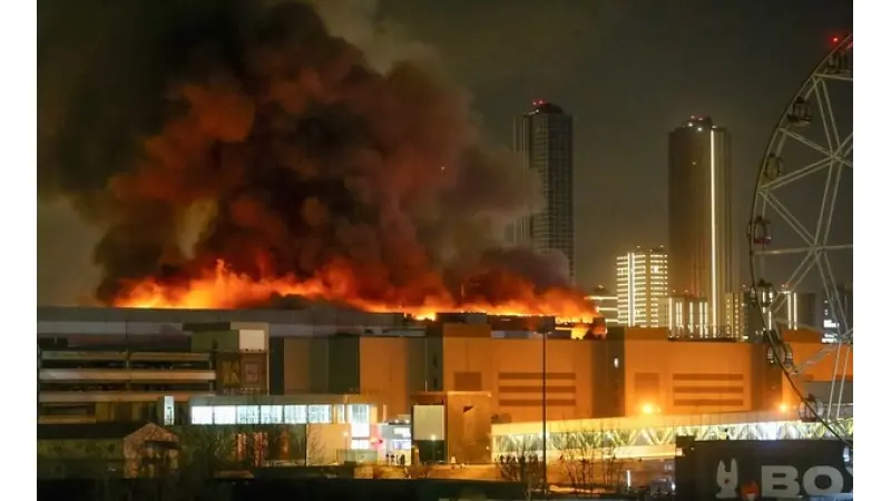 עשרות בני אדם נפגעו מפיגוע באולם קונצרטים במוסקווה|צילום:
אינטרפקס