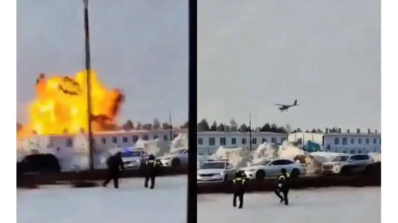 תקיפה אוקראינית במפעל הכטב"מים ברוסיה