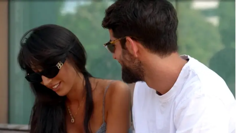 שחף רז וטליה עובדיה (צילום מסך רשת 13)