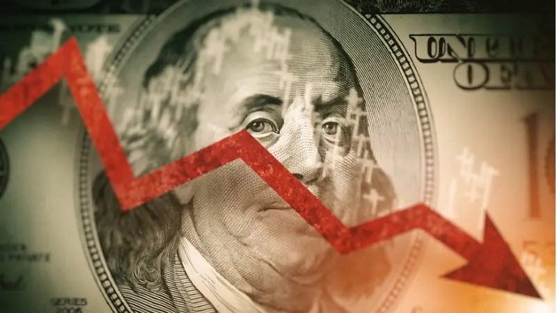 הדולר בירידה (צילום shutterstock)