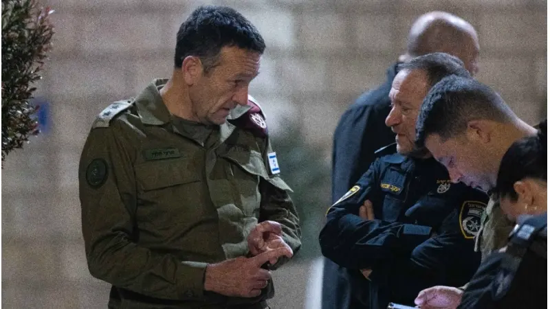 הרמטכ"ל הרצי הלוי, צילום: Yonatan Sindel,Flash90