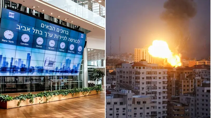 הבורסה נפתחה למרות המלחמה (צילום פלאש 90/ עטיה מוחמד, יחצ)