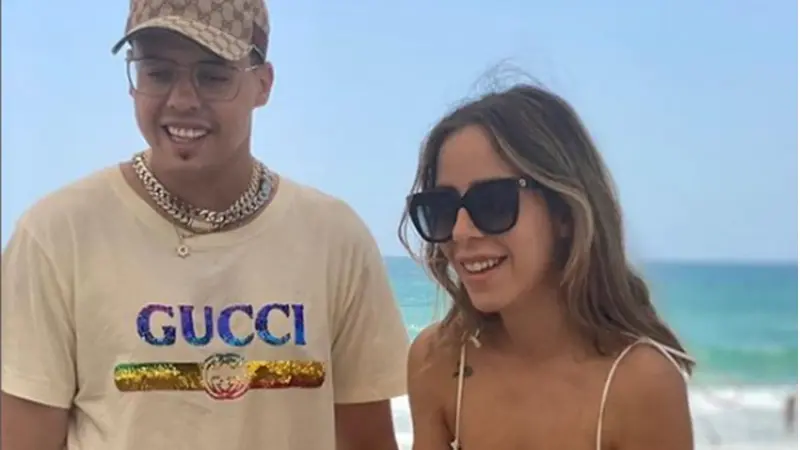 סטטיק ושרית פולק (צילום אינסטגרם)