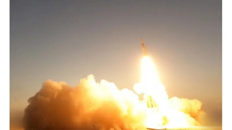 שיגור מיירט ה'חץ'|צילום: אגף דוברות וקשרי ציבור במשרד הביטחון