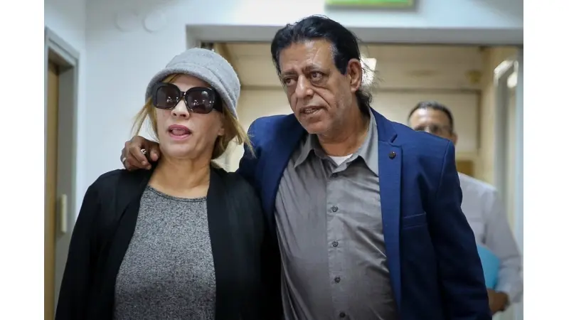 שימי תבורי ויהודית באומן (צילום פלאש 90)