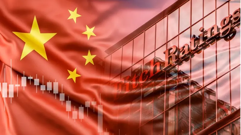 סוכנות דירוג האשראי הורידה את תחזית הדירוג של סין (צילום shutterstock)
