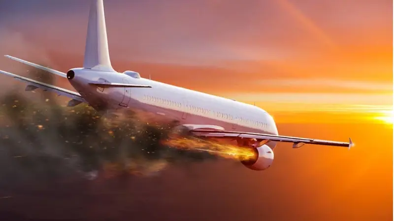 התרסקות מטוס-אילוסטרציה (צילום shutterstock)