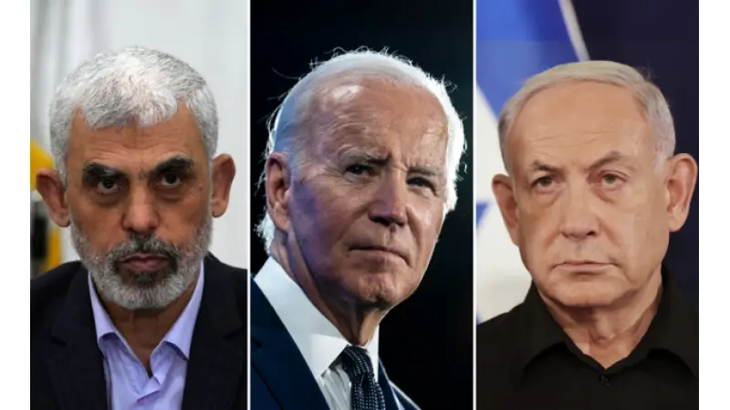 הלחימה נגד המערכת הצבאית של חמאס תימשך. סינוואר|צילום: 
							רויטרס