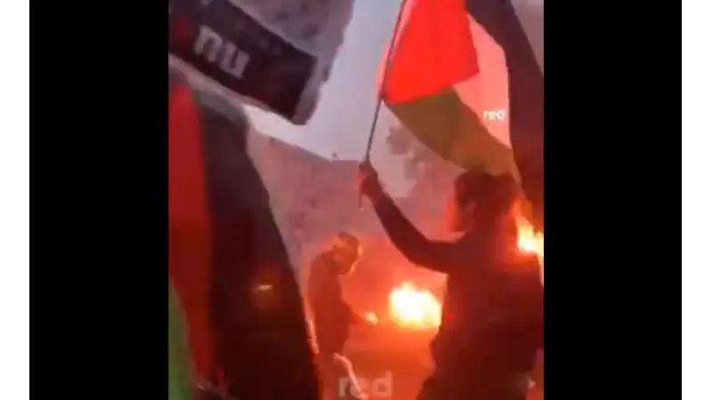 ההפגנה באמסטרדם|צילום: טוויטר
