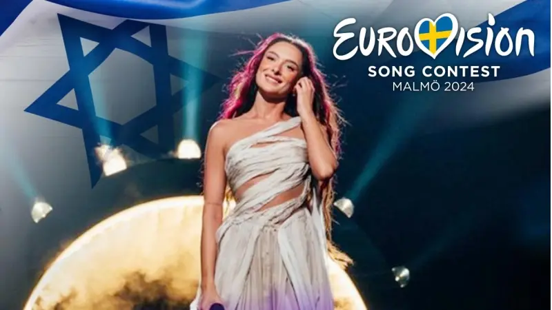 עדן גולן באירוויזון 2024 (צילום אינסטגרם/ עדן גולן, shutterstock)