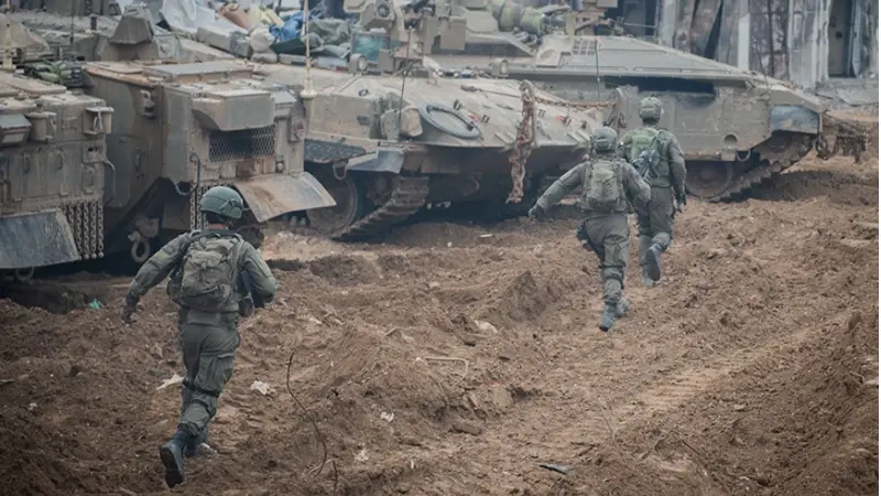 כוחות צה"ל בעזה (צילום דובר צה"ל)