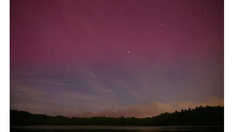 "זוהר צפוני" בפולין, היום|צילום: reuters