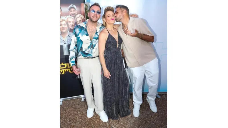 ניקי גולדשטיין, שירי גולדשטיין, אייל שלום (צילום ניר פקין)