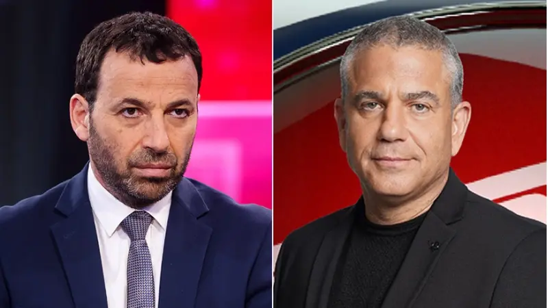 ינון מגל, רביב דרוקר (צילום פייסבוק/ הפטריוטים, פלאש 90)