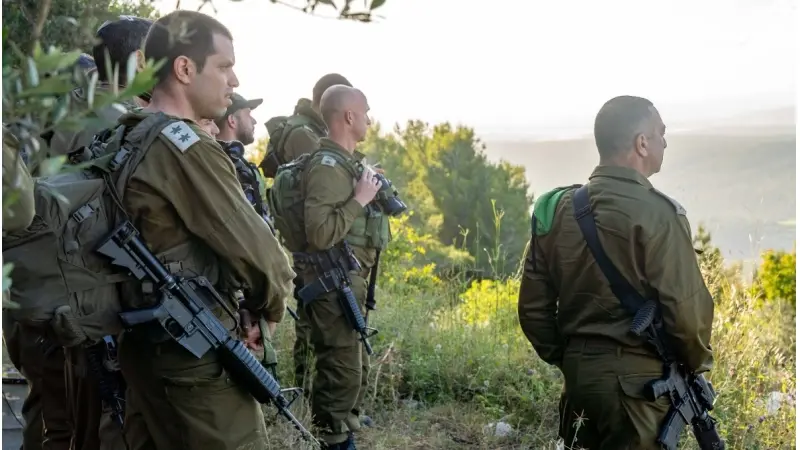 תרגיל של אוגדה 146 וחטיבת השריון במילואים 205, צילום: דובר צה"ל