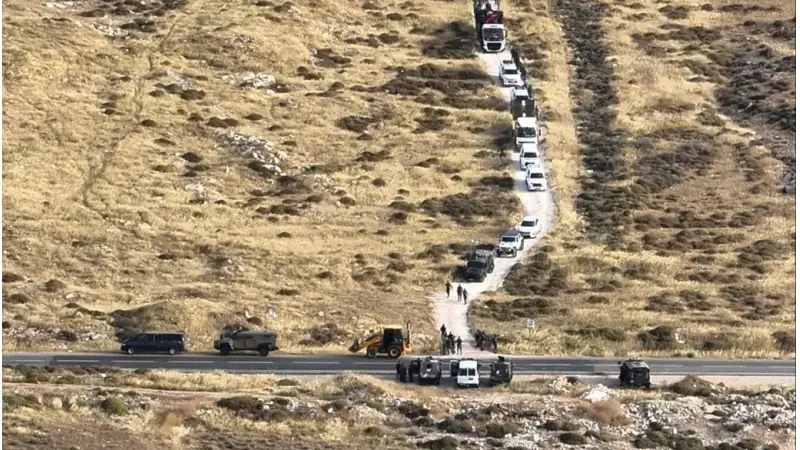 הפינוי, הבוקר, צילום: ללא