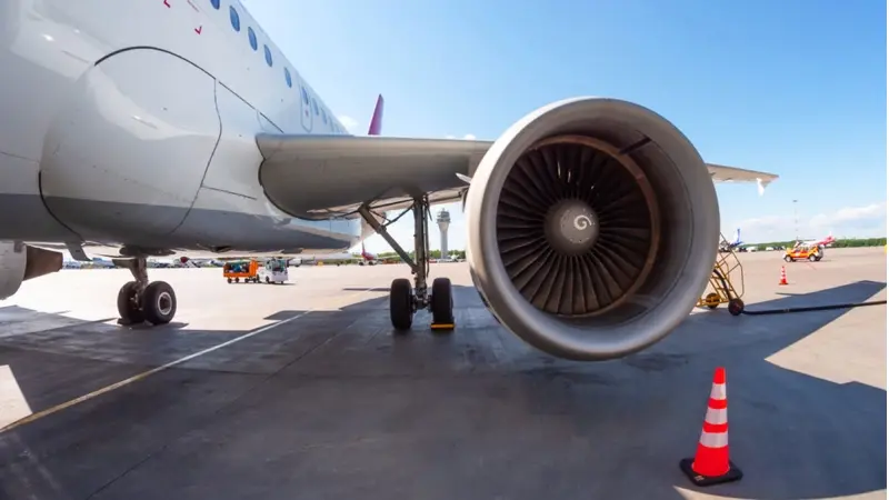 מנוע מטוס (צילום shutterstock)
