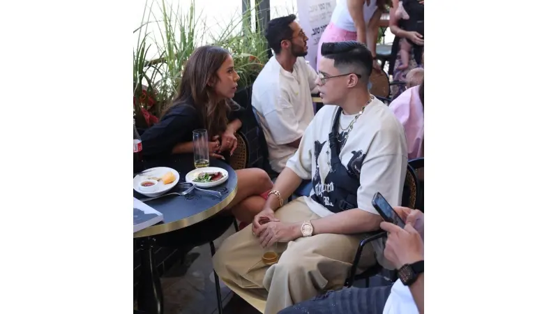 סטטיק ושרית פולק (צילום אור גפן)