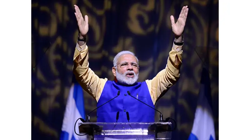 נרנדרה מודי, ראש ממשלת הודו - תומר נויברג פלאש 90קרדיט: פלאש 90, תומר נויברג