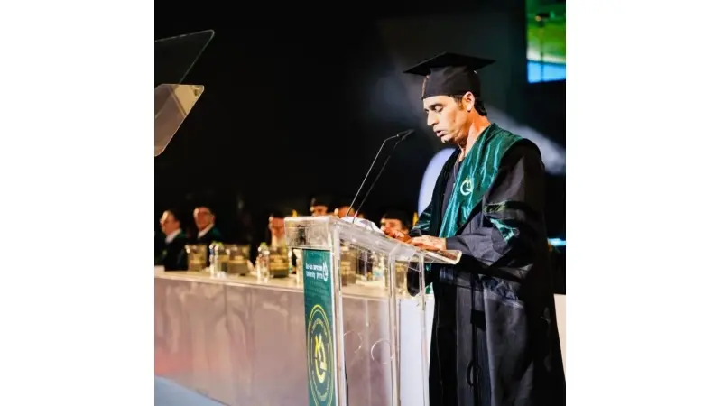 אביב גפן (צילום יחצ אוניברסיטת בר אילן)