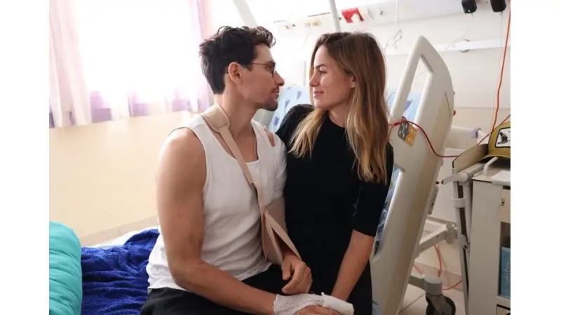 אדווה דדון ידין גלמן (צילום חשבון האינסטגרם של ידין גלמן)