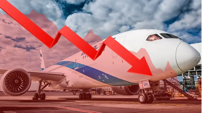 אל על בירידה (צילום פייסבוק אל על וfreepick)