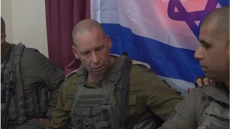 אלוף פיקוד דרום ברפיח, צילום: דובר צה"ל