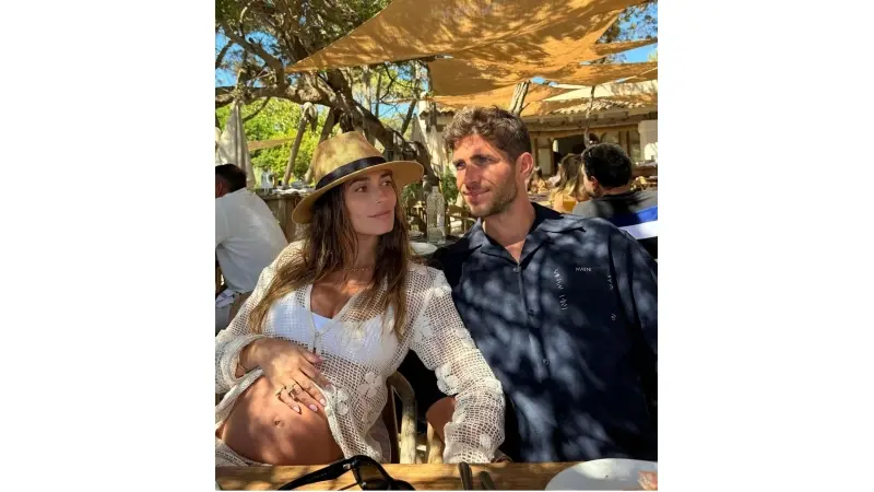 קורל סמינוביץ וסרגי רוברטו (צילום אינסטגרם)